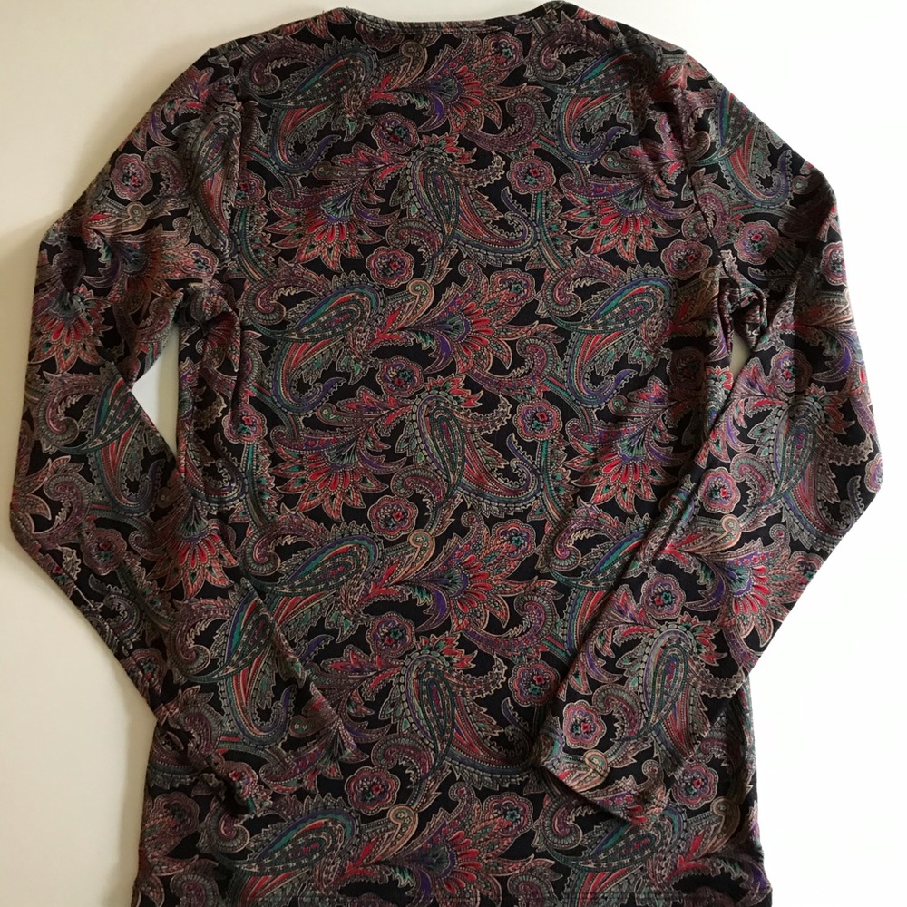 NWOT Lauren by Ralph Lauren Long Sleeves Tee Shirt - Picture 5 of 6